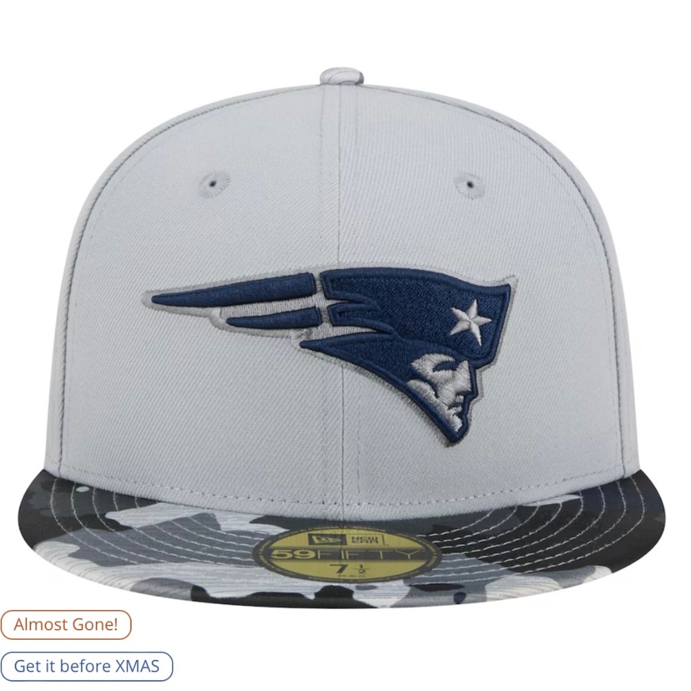 New era 5950 7 3/4 New England Patriots Fitted Hat